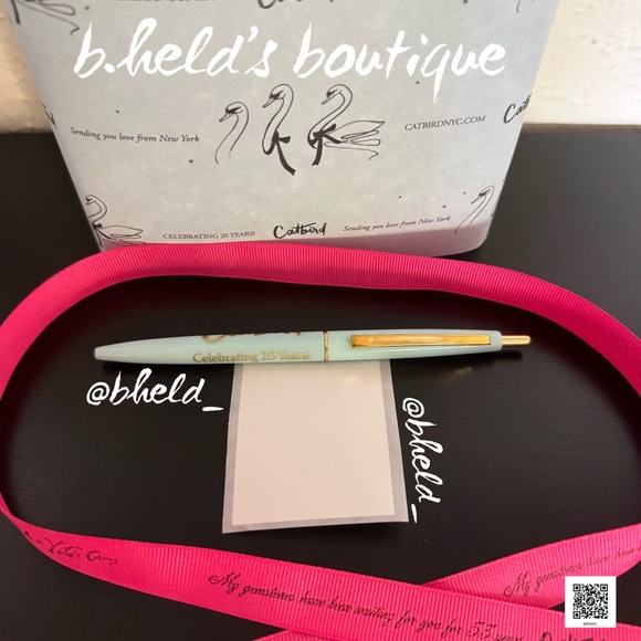 Free w/Purchase — Catbird Goodies Bundle from 20th Birthday Celebration New NWOT - Picture 9 of 15